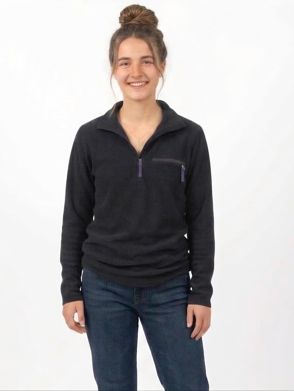Patagonia S Black Quarter Zip Pullover
